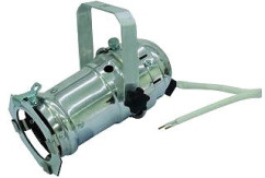 Scheinwerfer-Gehäuse Par 16, lang, silber